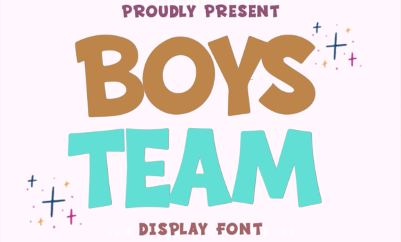 Boys Team Font - Featured Image