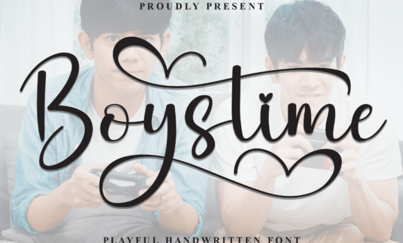 Boystime Font Fonts Free Download Boystime Font - Featured Image