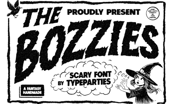 Bozzies Font - Featured Image