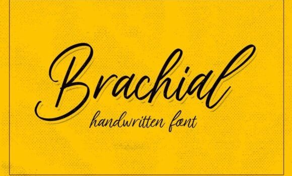 Brachial Font - Featured Image