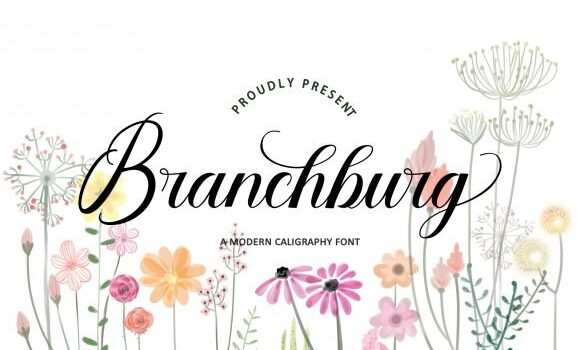 Branchburg Font Fonts Free Download Branchburg Font - Featured Image