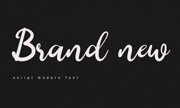 Brand New Font - Featured Image