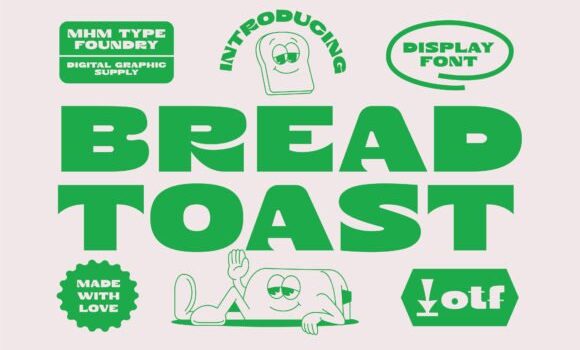 Bread Toast Font - Featured Image