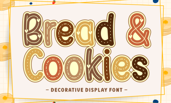 Bread & Cookies Font - Featured Image