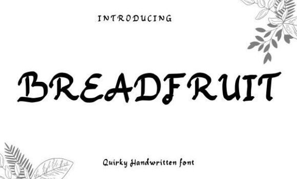Breadfruit Font - Featured Image