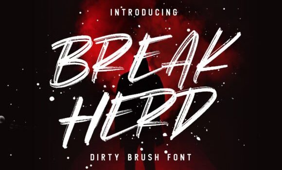 Break Herd Font - Featured Image