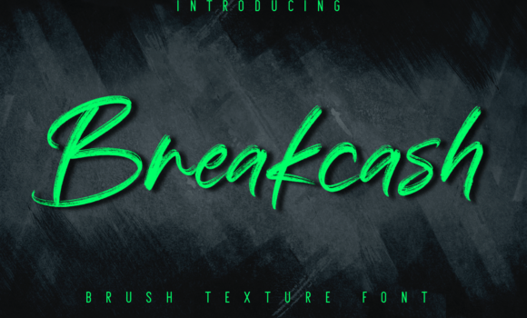 Breakcash Font Fonts Free Download Breakcash Font - Featured Image