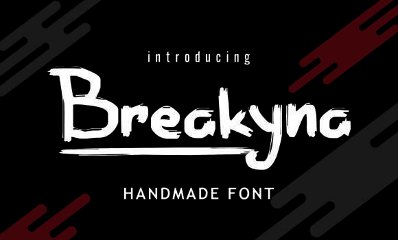 Breakyna Font Fonts Free Download Breakyna Font - Featured Image