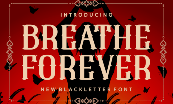 Breathe Forever Font - Featured Image