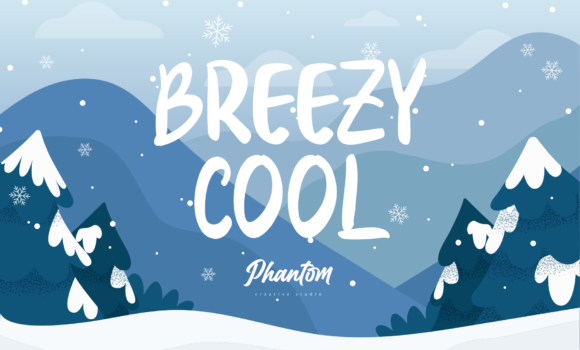 Breezy Cool Font - Featured Image