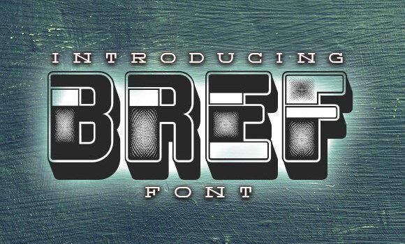 Bref Font Fonts Free Download Bref Font - Featured Image