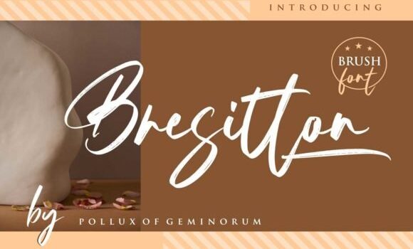 Bresitton Font - Featured Image