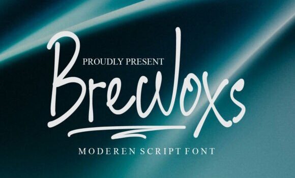 Brewoxs Font - Featured Image