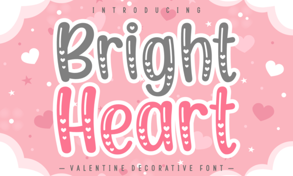 Bright Heart Font  Font - Featured Image