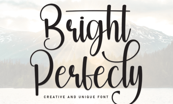 Bright Perfecly Font - Featured Image
