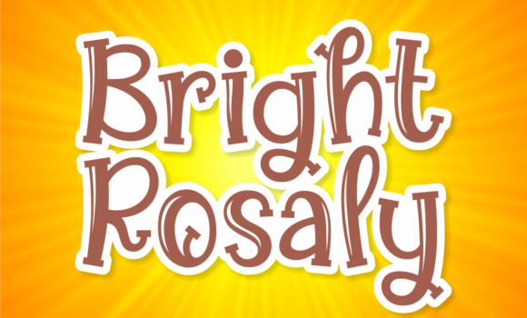 Bright Rosaly Font - Featured Image
