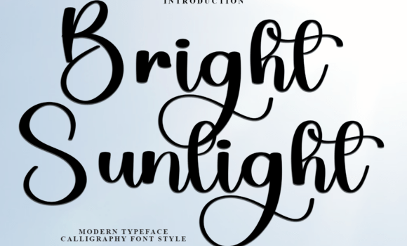 Bright Sunlight Font - Featured Image