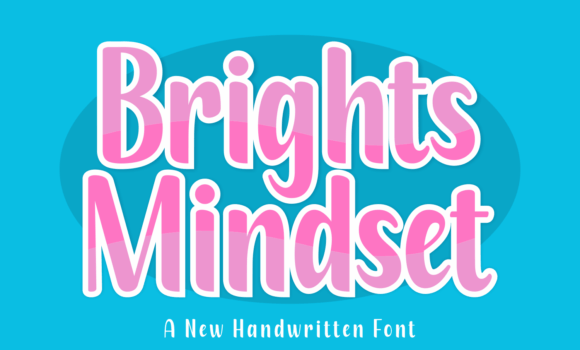 Brights Mindset Font - Featured Image