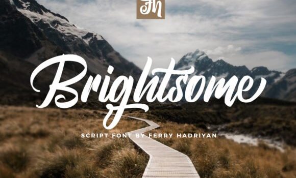 Brightsome Font - Featured Image