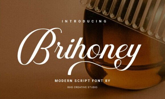 Brihoney Font - Featured Image