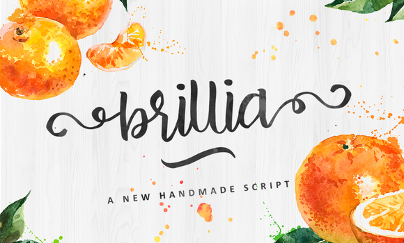 Brillia Script Font Fonts Free Download Brillia Script Font - Featured Image