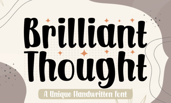 Brilliant Thought Font Fonts Free Download Brilliant Thought Font - Featured Image