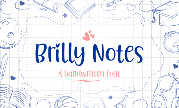 Brilly Notes Font - Featured Image