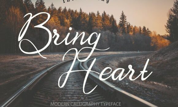 Bring Heart Font - Featured Image