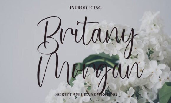 Britany Morgan Font - Featured Image