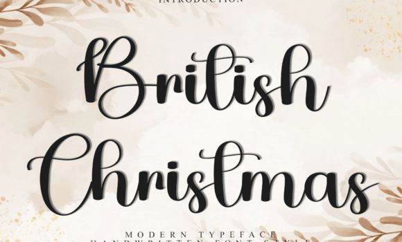 British Christmas Font Fonts Free Download British Christmas Font - Featured Image