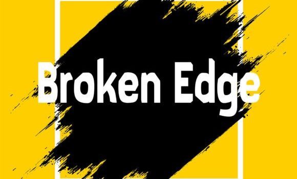 Broken Edge Font - Featured Image