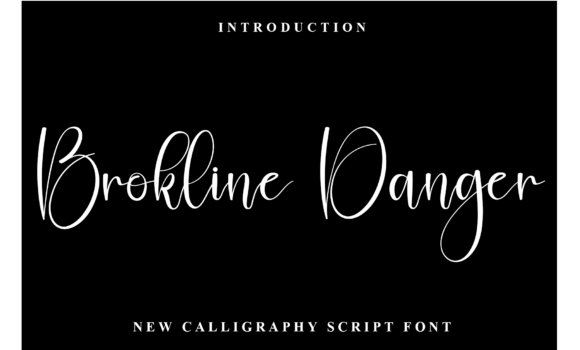 Brokline Danger Font Fonts Free Download Brokline Danger Font - Featured Image