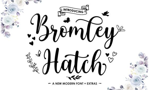 Bromley Hatch Script Font Fonts Free Download Bromley Hatch Script Font - Featured Image