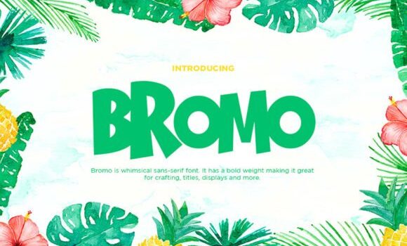 Bromo Font - Featured Image