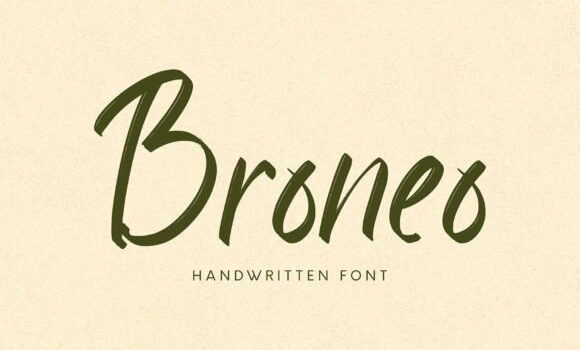 Broneo Font - Featured Image