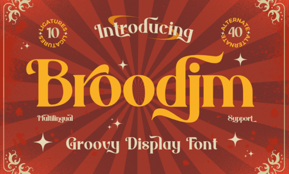 Broodim Font - Featured Image