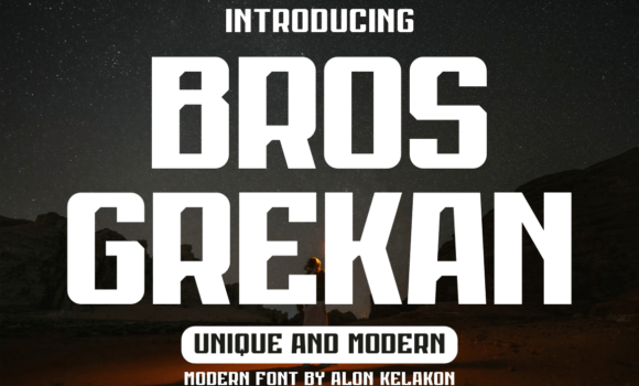 Bros Grekan Font Fonts Free Download Bros Grekan Font - Featured Image