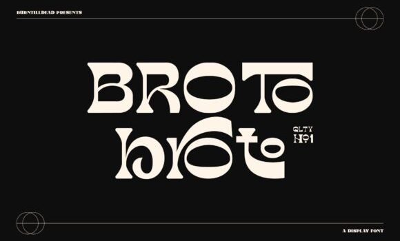 Broto Font - Featured Image