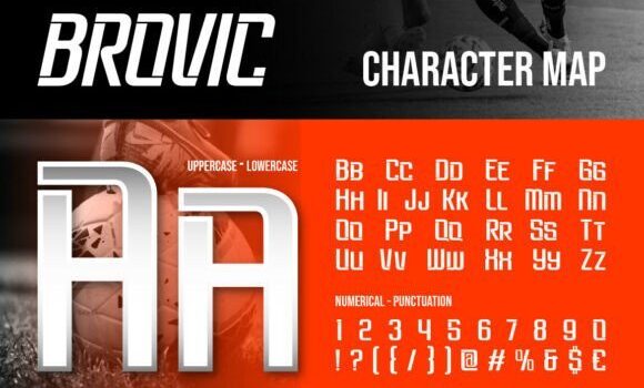 Brovic Font - Featured Image