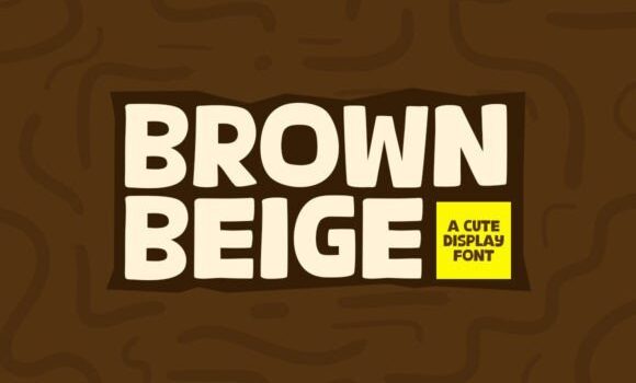 Brown Beige Font - Featured Image