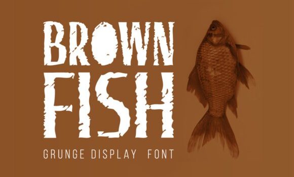 Brown Fish Font Fonts Free Download Brown Fish Font - Featured Image