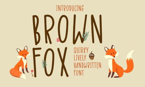 Brown Fox Font Fonts Free Download Brown Fox Font - Featured Image