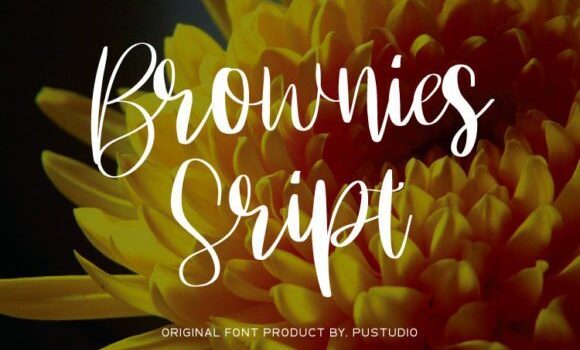 Brownies Script Font Fonts Free Download Brownies Script Font - Featured Image