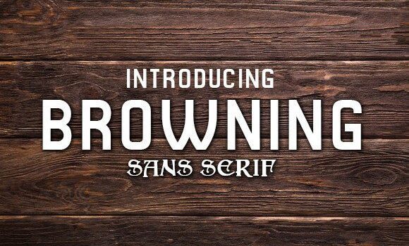 Browning Font - Featured Image