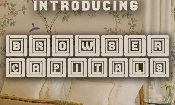 Browser Capitals Font - Featured Image