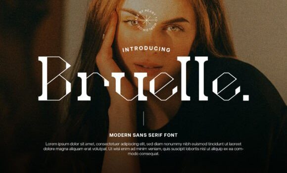 Bruelle Font - Featured Image