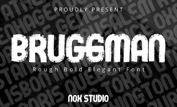Bruggman Font - Featured Image