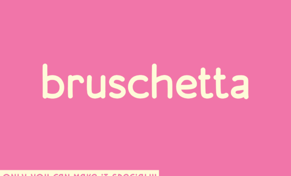 Bruschetta Font - Featured Image