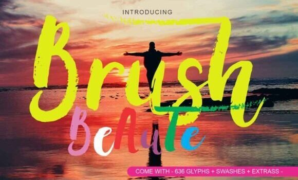 Brush Beaute Font - Featured Image
