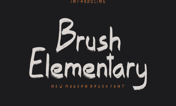 Brush Elementary Font Fonts Free Download Brush Elementary Font - Featured Image